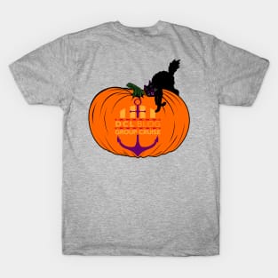 DCL Blog Group Cruise IV - Pumpkin & Cat T-Shirt